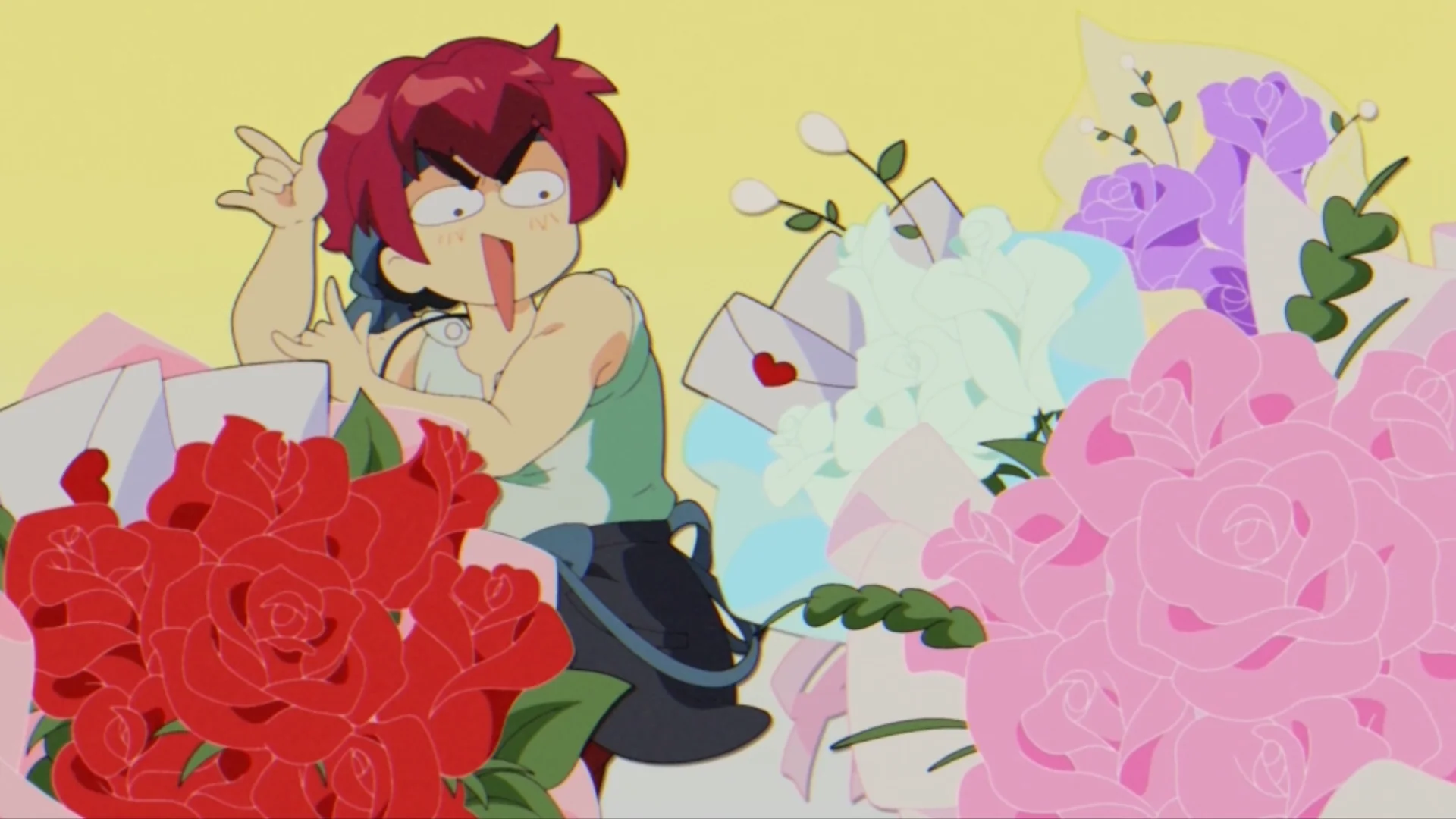 March overwhelmed by flowers and letters in official 1.0 trailer artwork