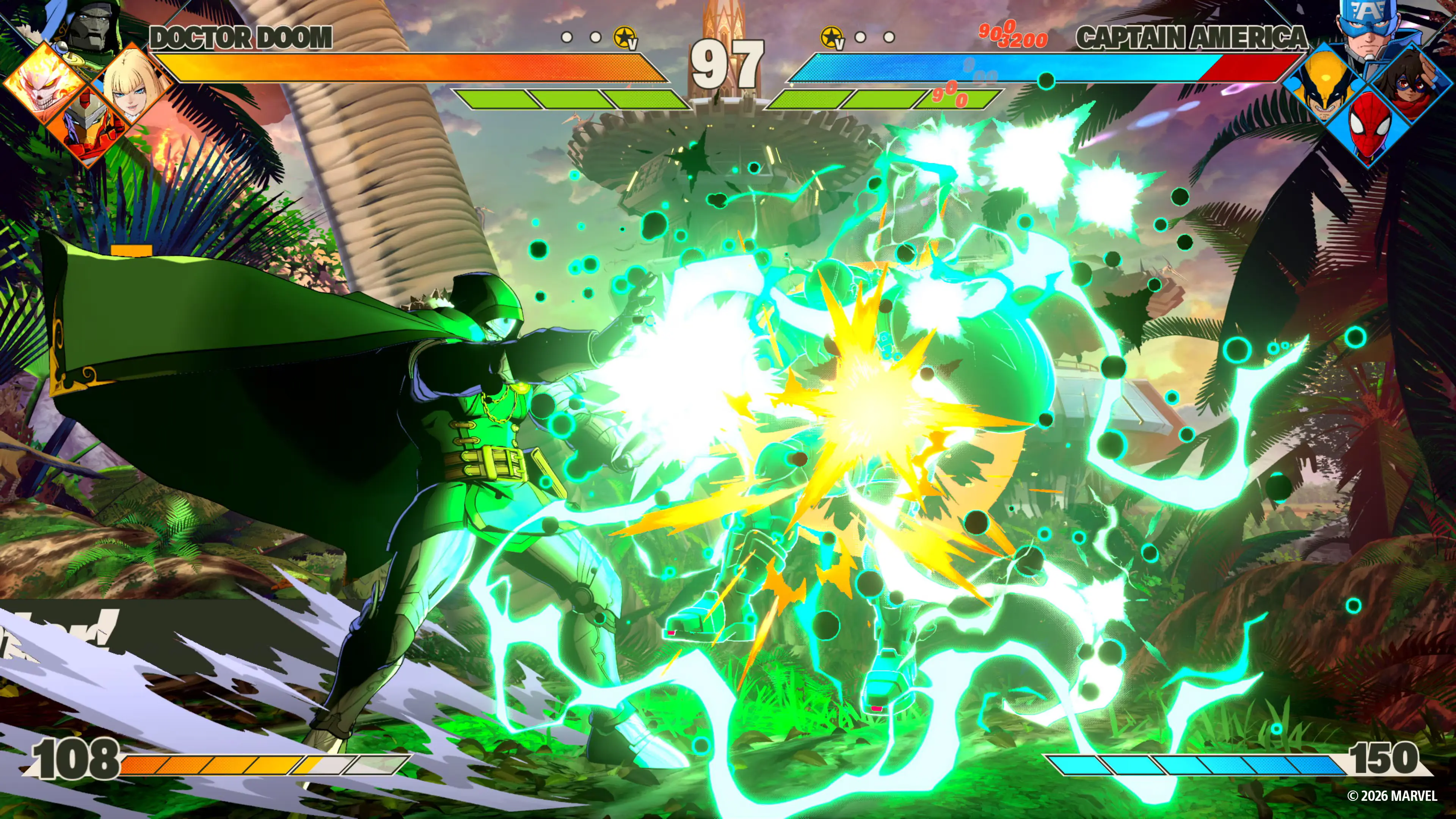 MARVEL Tōkon Fighting Souls battle