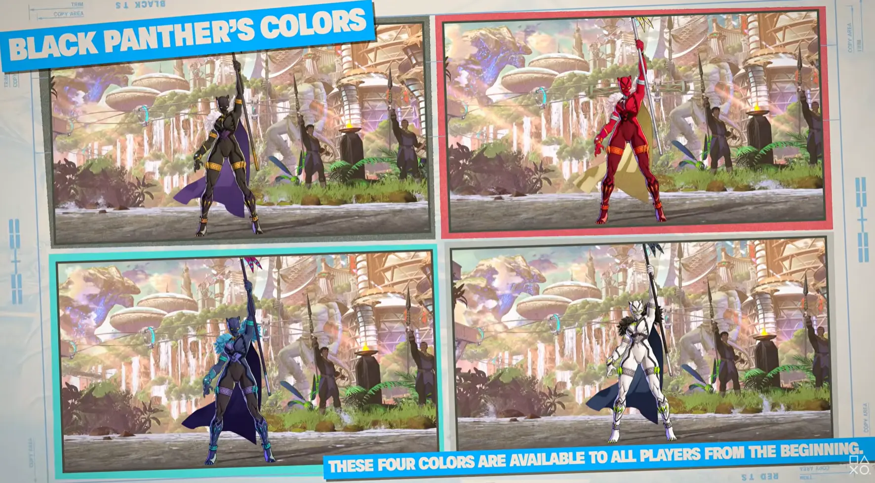 MARVEL Tōkon: Fighting Souls Black Panther - Colors